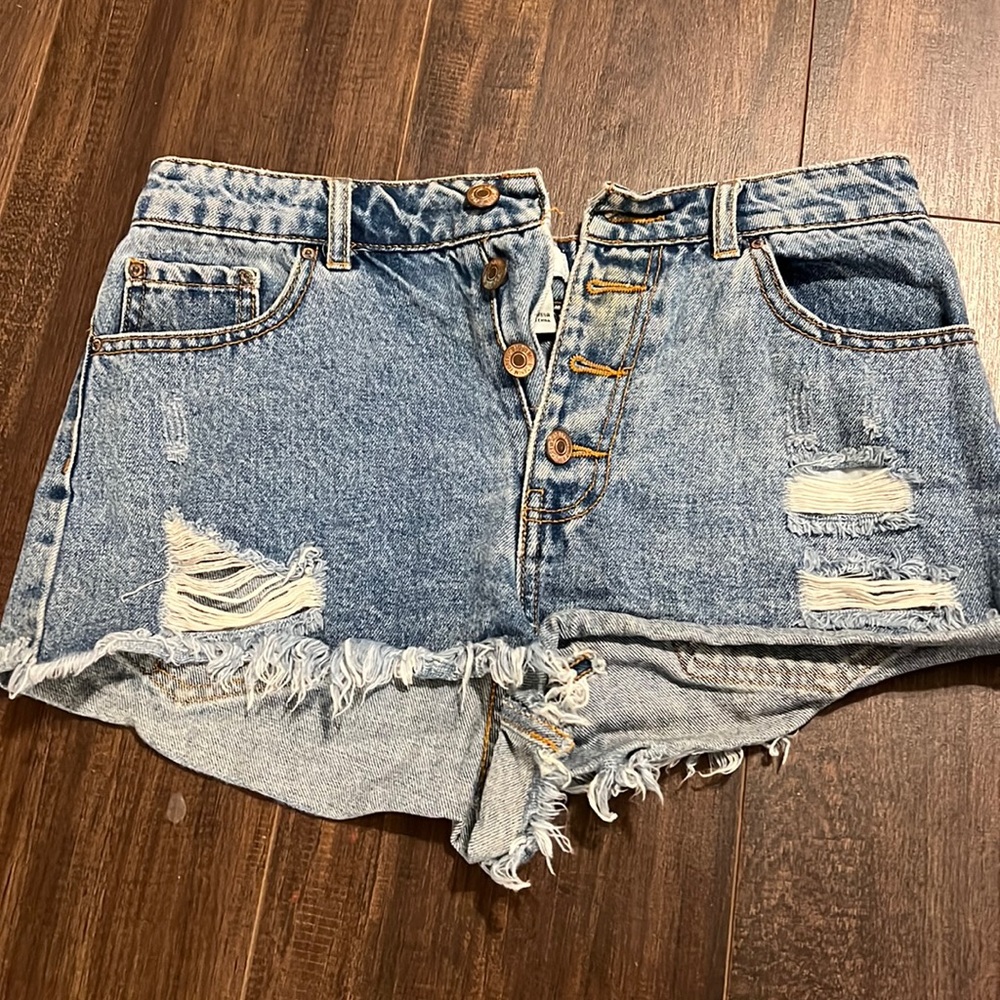 Forever 21 denim shorts